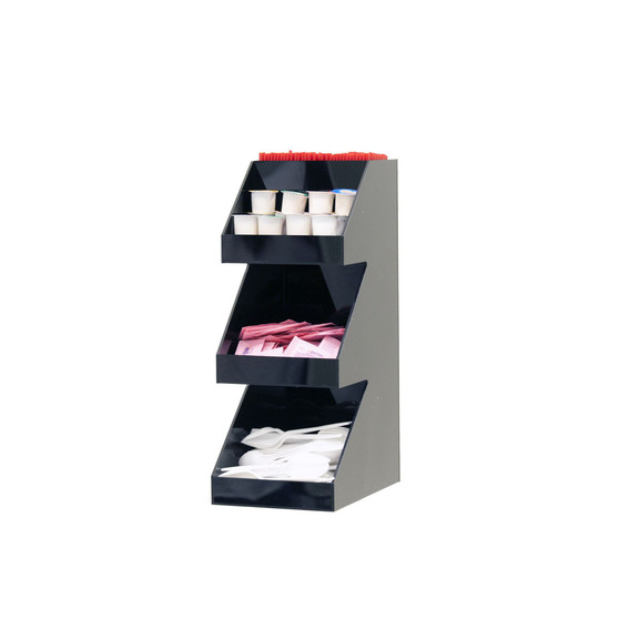Acrylic 3-Tier High Quality Coffee /Tea Condiment Organizer
