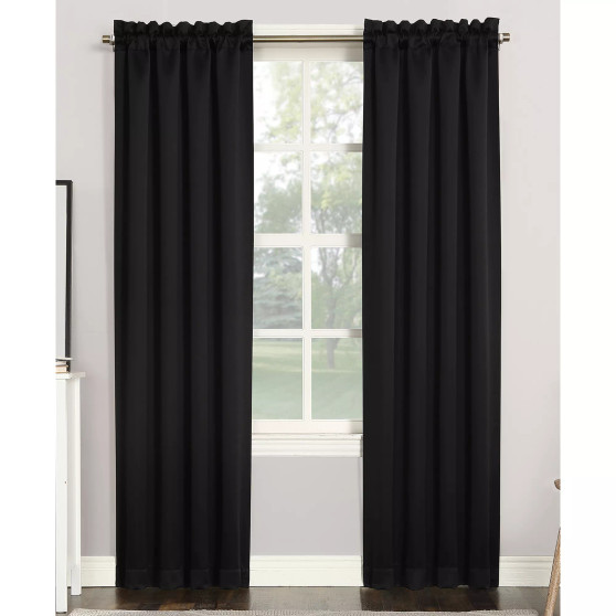 Preston 40" x 63" Rod-Pocket Blackout Curtain Panel