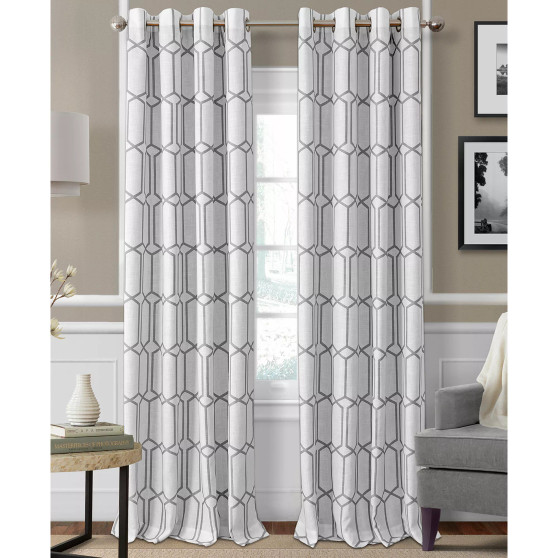 Kaiden Blackout Linen 52" x 84" Window Panel