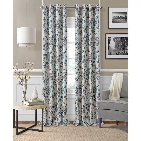Sorrento Blackout Linen 52" x 84" Window Panel