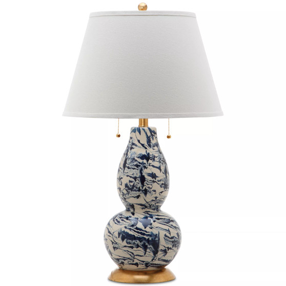 Color Swirls Table Lamp