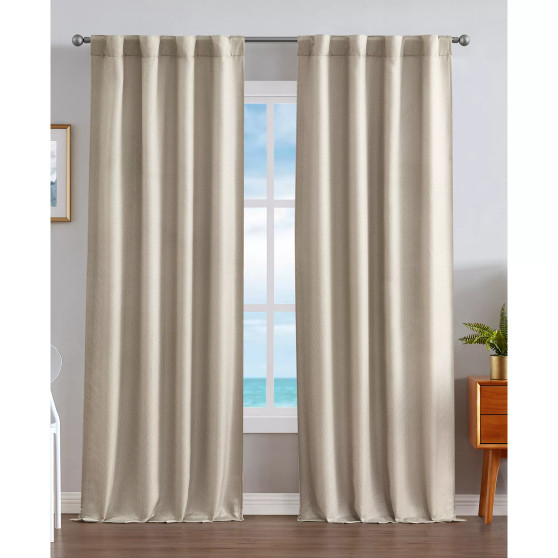 Virginia Ultimate Blackout Back Tab Window Curtain Panel Set, 38" x 63"