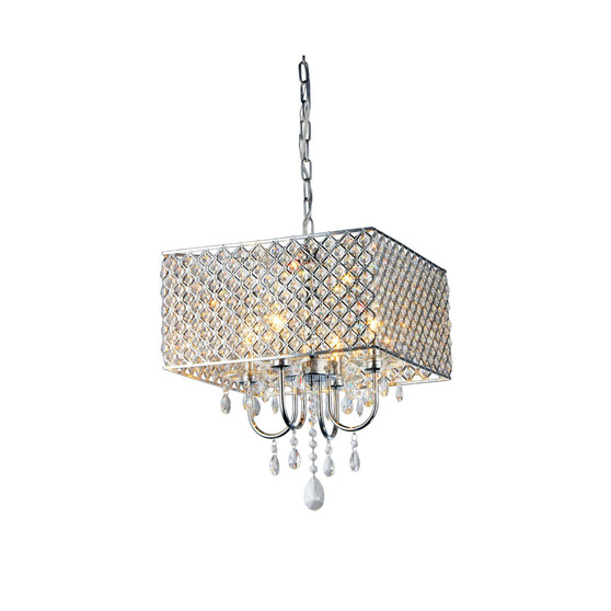 Royal 17" 4-Light Indoor Chandelier with Light Kit