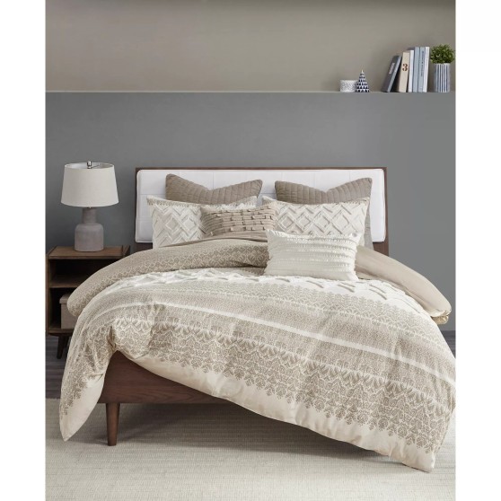 Mila Chenille 3-Pc. Comforter Set, Full/Queen
