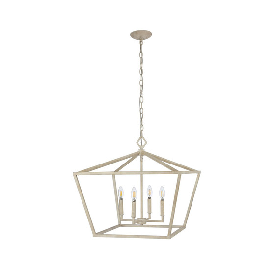 Gatsby 4-Light Adjustable Rustic Glam LED Pendant