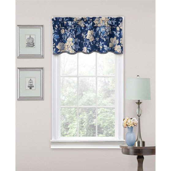 Forever Yours 52" x 16" Scallop Valance