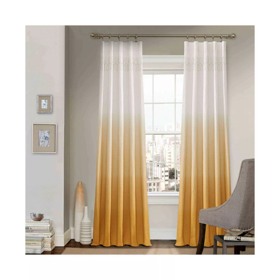 Arashi Ombre 52" x 63" Curtain Panel