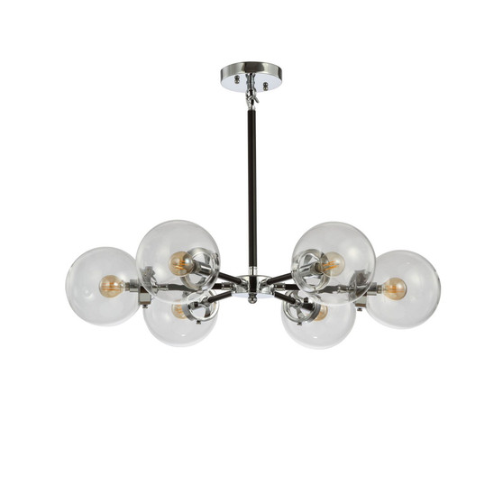 Caleb 6-Light 28" Cluster Pendant