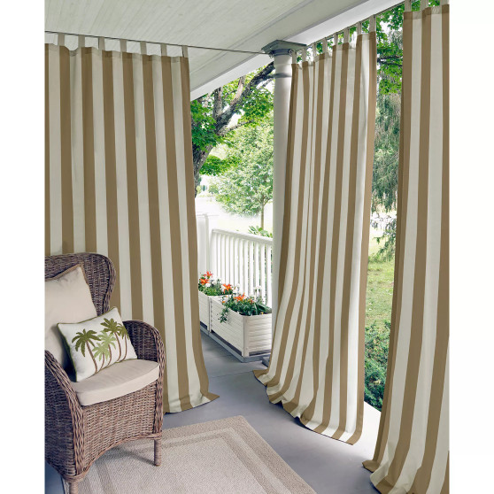 Highland Stripe Indoor/Outdoor 50" x 84" Panel