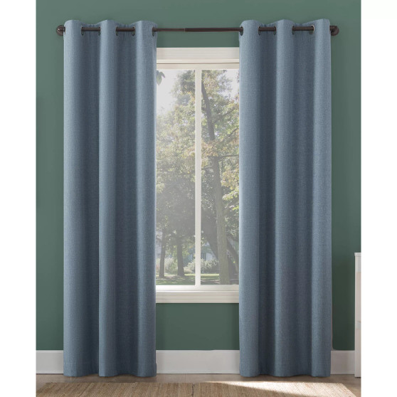 Miles Blackout Grommet Curtain Panel Collection
