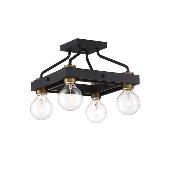 Ravella 4 Light Semi-Flushmount