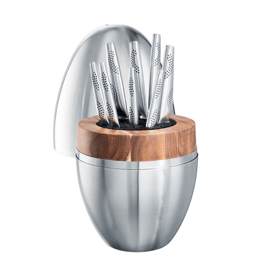 Id3 the Egg Knife Block Set, 9 Piece