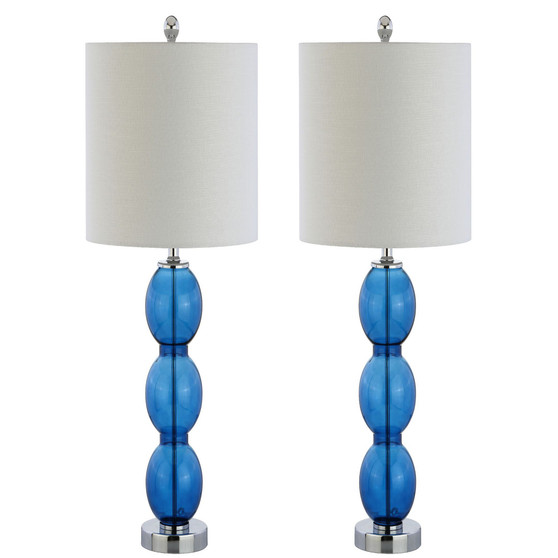 Bella Triple-Sphere LED Table Lamp, Set of 2