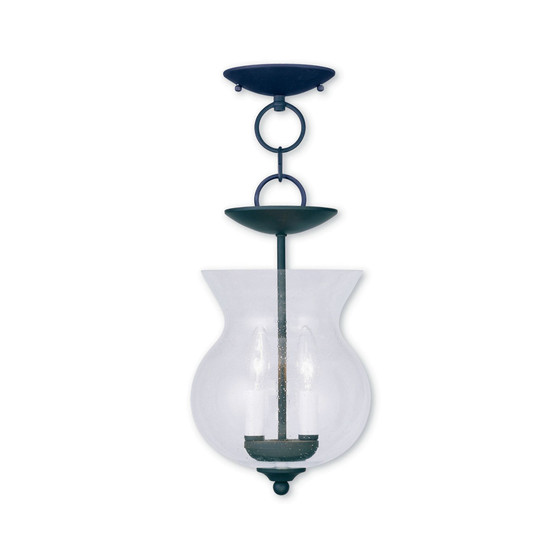 CLOSEOUT!   Legacy 2-Light Convertible Mini Pendant/Ceiling Mount