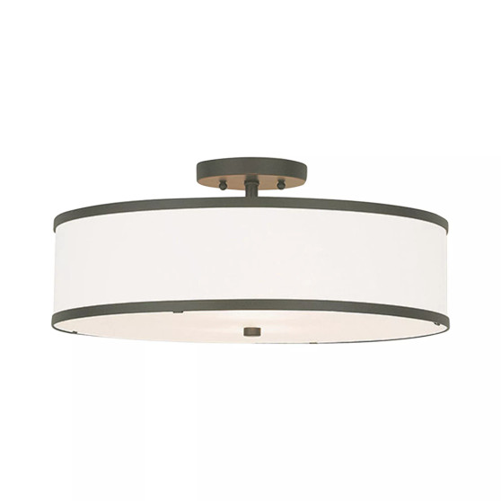 Park Ridge Metal 18'' Semi Flush Ceiling Light
