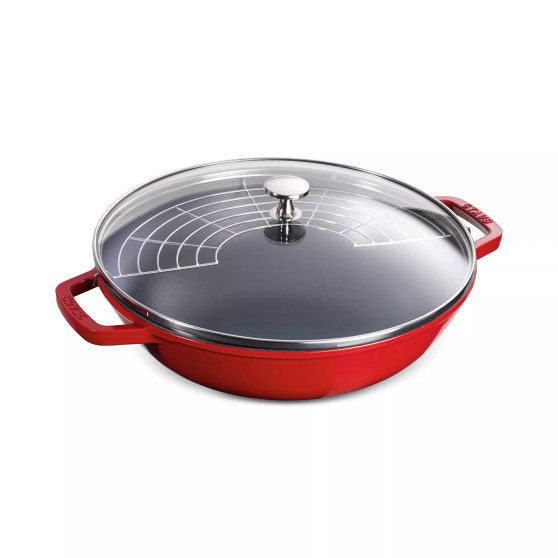 Enameled Cast Iron 4.5-Qt. Perfect Pan with Lid