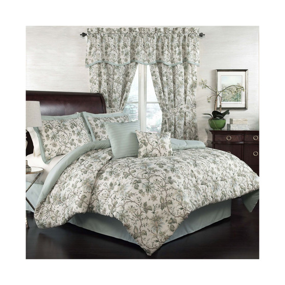 CLOSEOUT! Traditions by Felicite 6-Piece Comforter Set, Queen