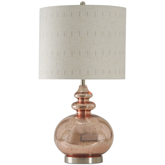 Rose Mercury Table Lamp