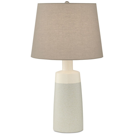 Pacific Coast Cool Grey Ceramic Table Lamp