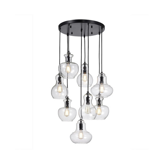 Beveen 27" 8-Light Indoor Chandelier with Light Kit