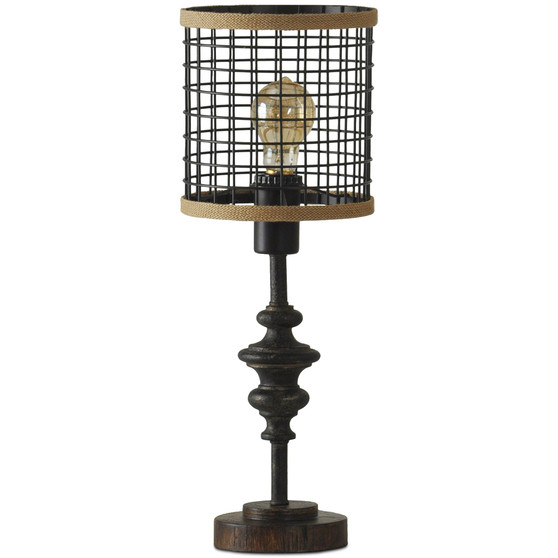Cage Metal Table Lamp