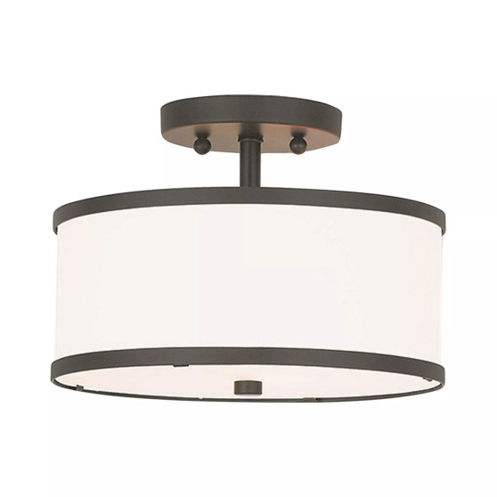 Park Ridge Metal 11'' Semi Flush Mount