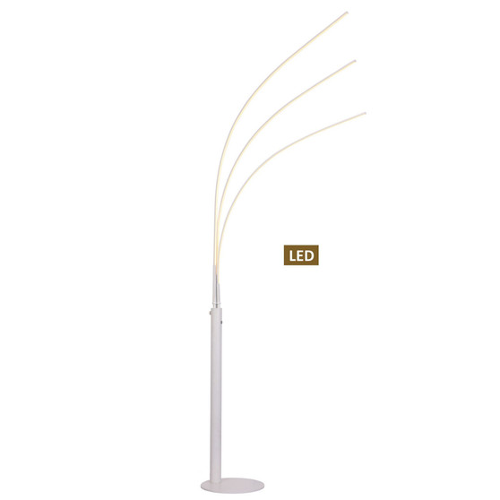Aurora 92" LED Arch Tree Floor Lamp, Touch Dimmer