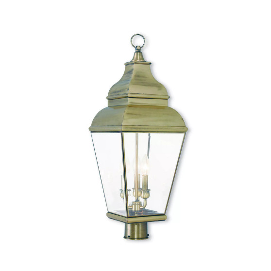 Exeter 3-Light Post-Top Lantern