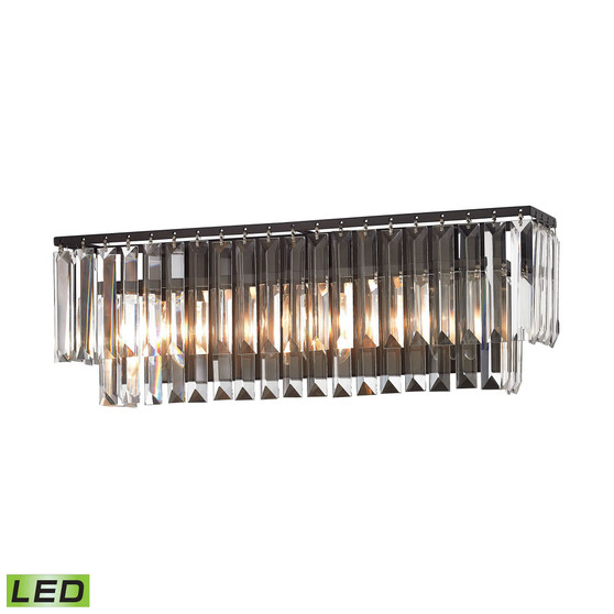 Palacial 3 Light Vanity in Oil Rubbed Bronze