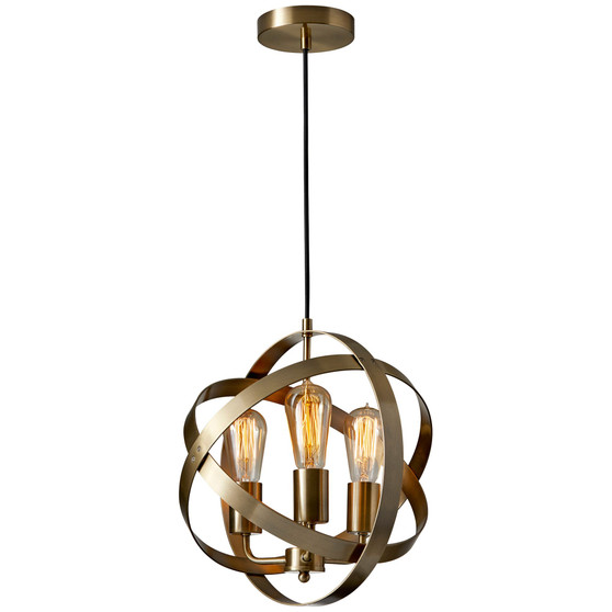 Donovan Antique Brass Pendant
