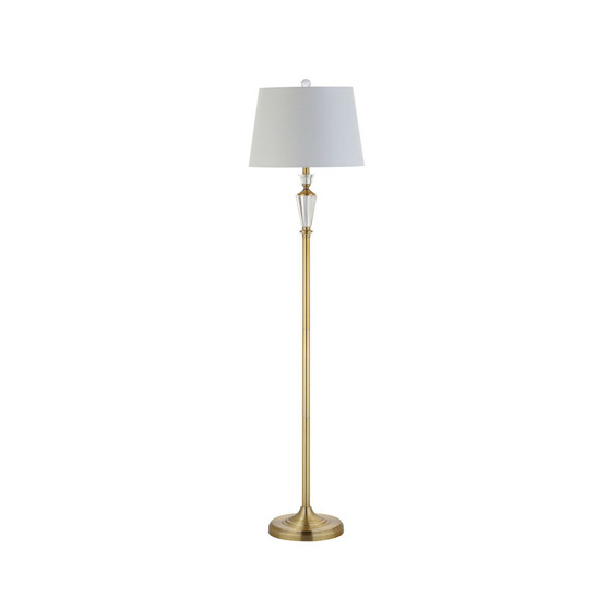 Harper Crystal or Metal Led Floor Lamp