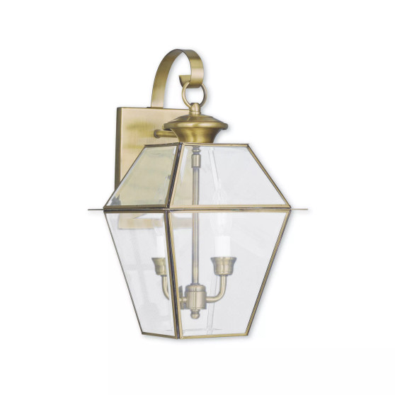 Westover 2-Light Outdoor Wall Lantern