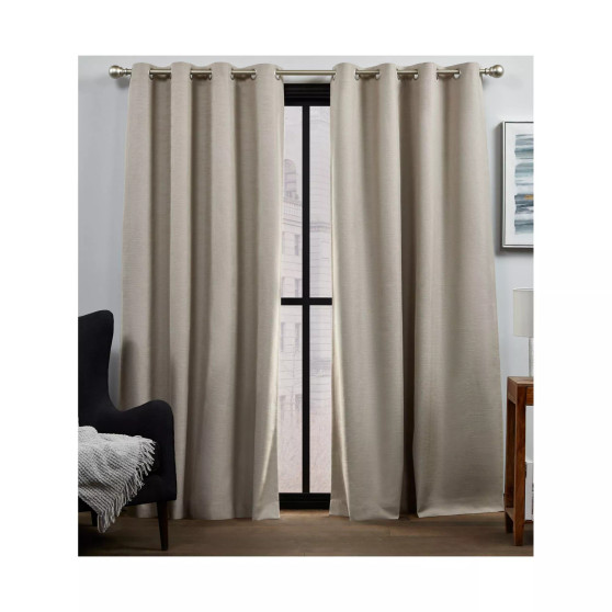 Curtains Bensen Blackout Grommet Top Curtain Panel Pair, 52" x 84", Set of 2