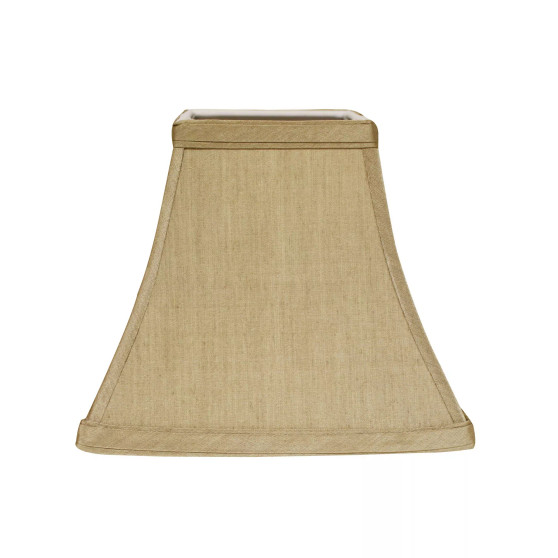 Cloth&Wire Slant Square Bell Hardback Lampshade with Washer Fitter
