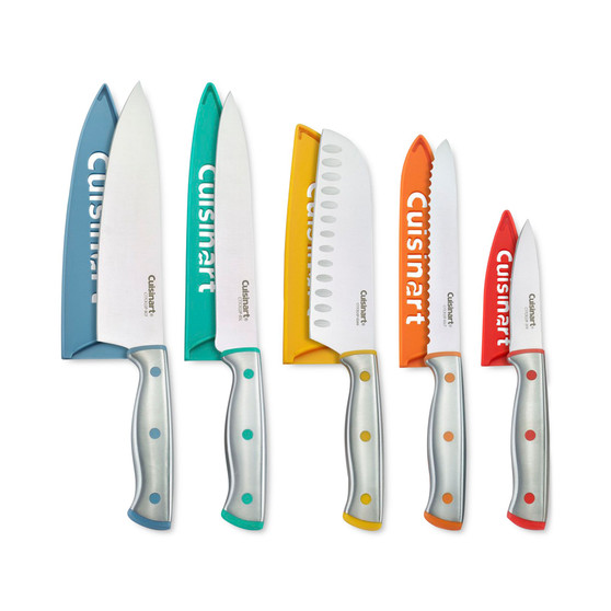 ColorCore™ 10-Pc. Multicolor Cutlery Set with Blade Guards
