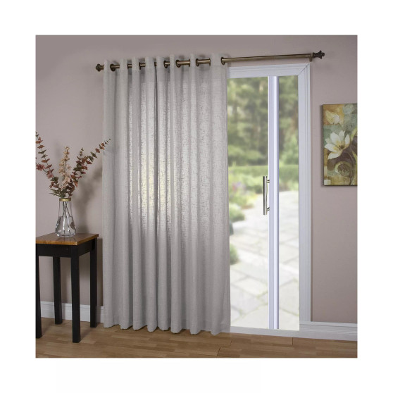 Shannon Grommet Curtain Patio Panel 110"W x 84"L