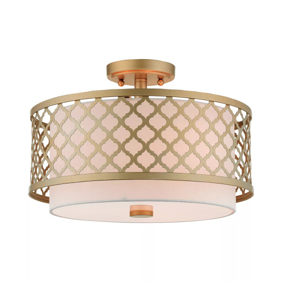 Arabesque 3-Light Flush Mount