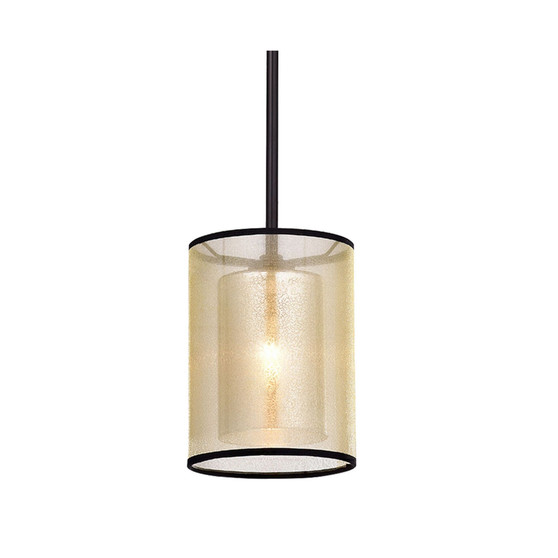 Corman 9" 1-Light Indoor Pendant Lamp with Light Kit