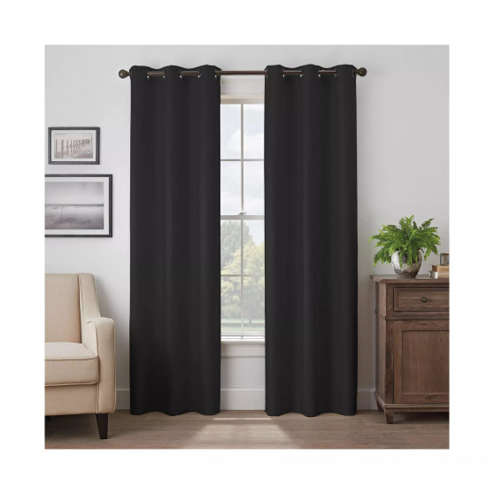 Martina Solid Absolute Blackout Window Panel Collection
