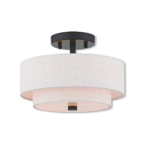 Claremont 2-Light Small Ceiling Mount