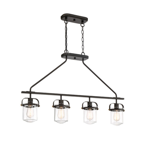 Jaxon 4 Light Linear Chandelier