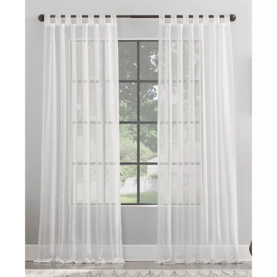 Burlap Weave Curtain Collection
