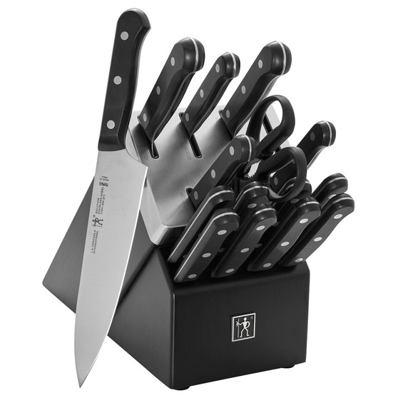 Solution Self-Sharpening Knife Block Set, 16 Piece