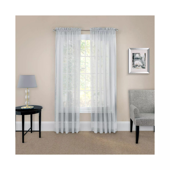 Victoria Voile Curtain Panel Collection