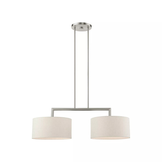 Meridian 2 Lights Linear Chandelier