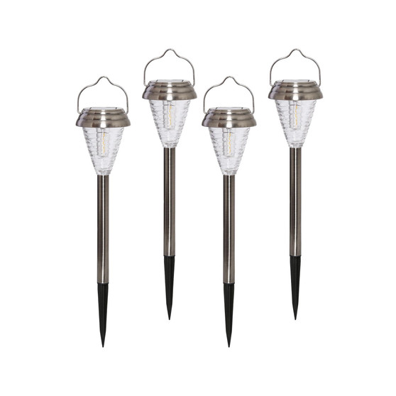 Westinghouse 90mm Solar Path Light, Pack of 4