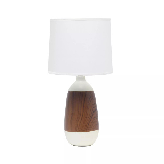Ceramic Oblong Table Lamp