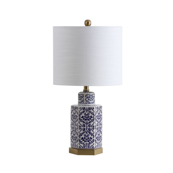 Diana 23.5" Ginger Jar Ceramic,Metal LED Table Lamp