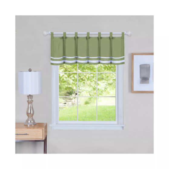 Dakota Window Curtain Valance, 58x14