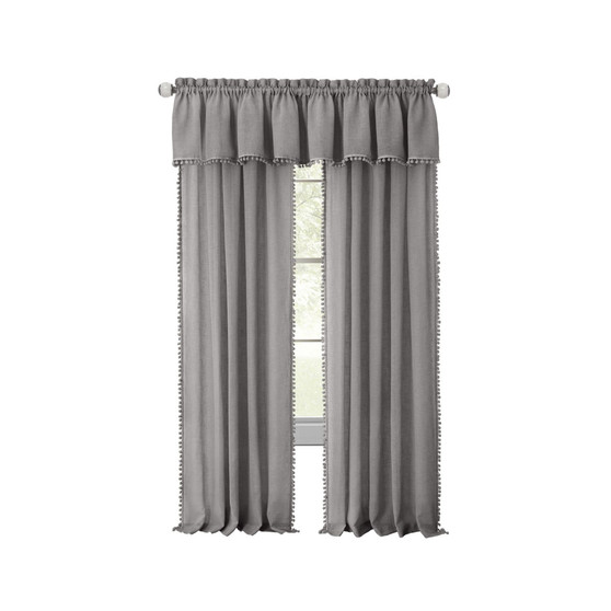 Wallace Rod Pocket Window Curtain Panel, 52x63